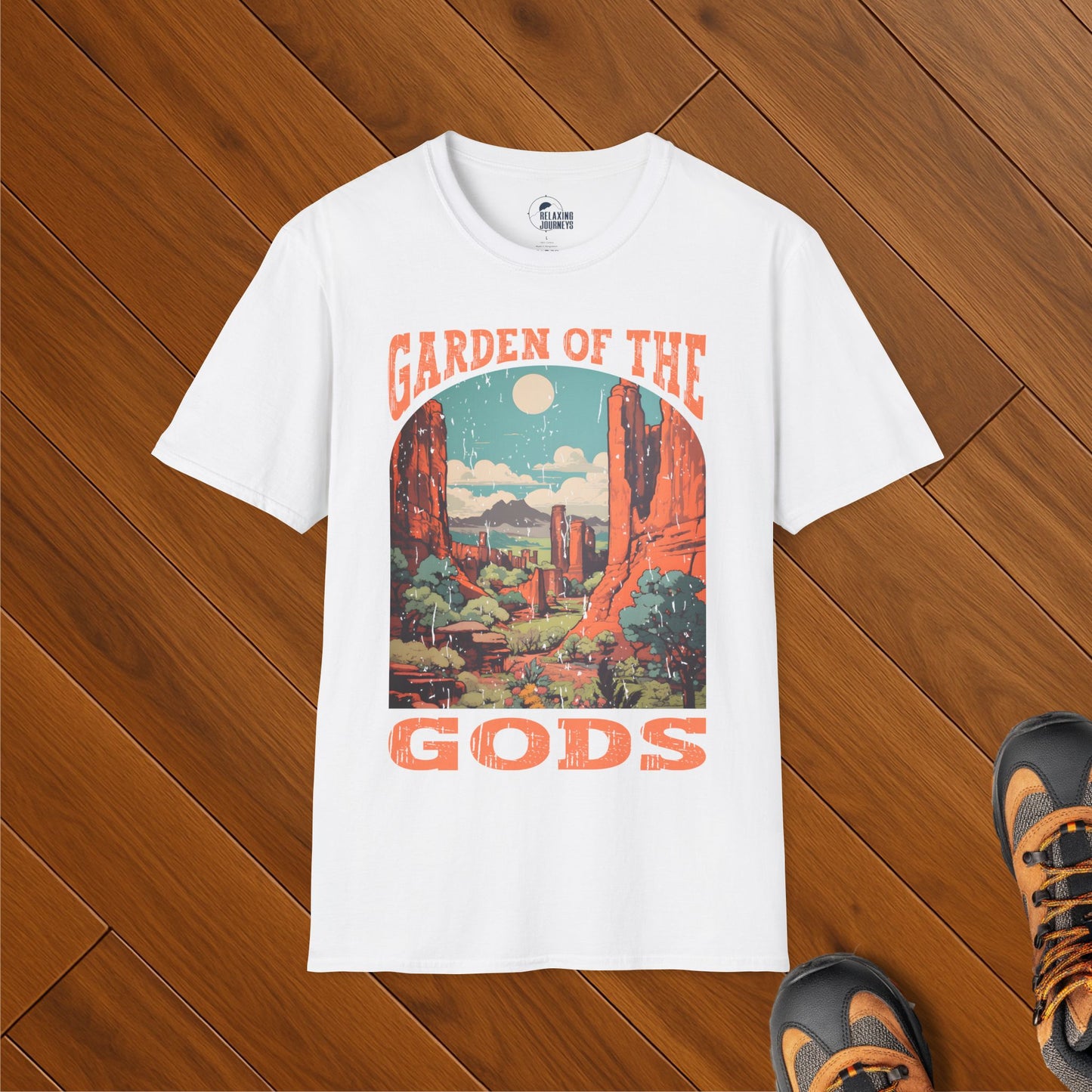 Garden of the Gods Retro T-Shirt