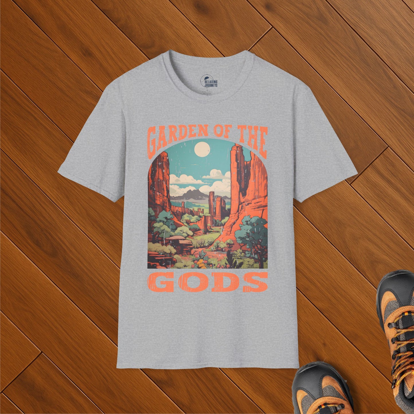 Garden of the Gods Retro T-Shirt