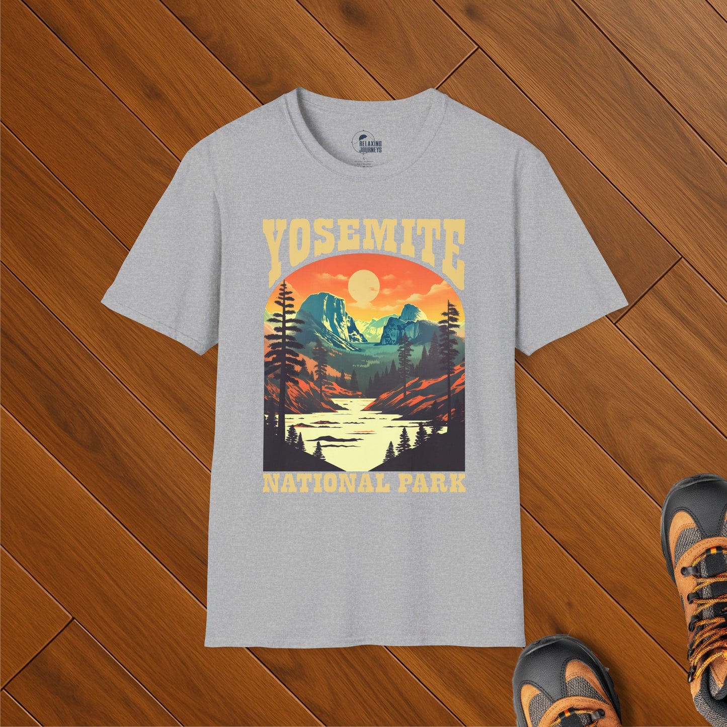 Yosemite National Park Retro T-Shirt