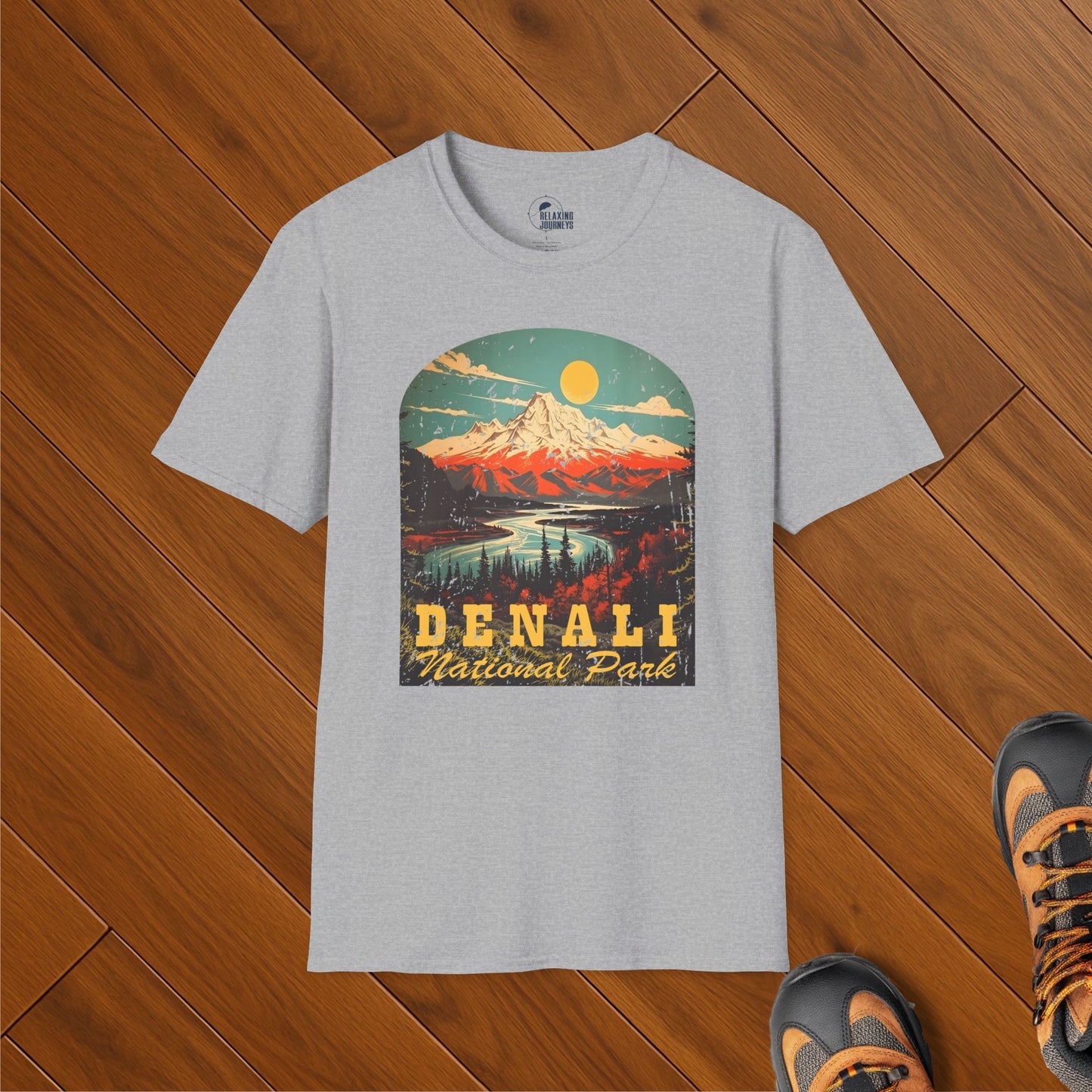 Denali National Park Retro T-Shirt
