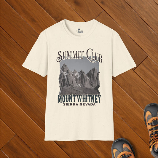 Summit Club: Mount Whitney Sierra Nevada T-Shirt