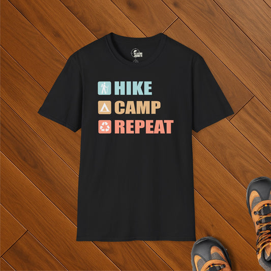 HIke, Camp, Repeat T-Shirt