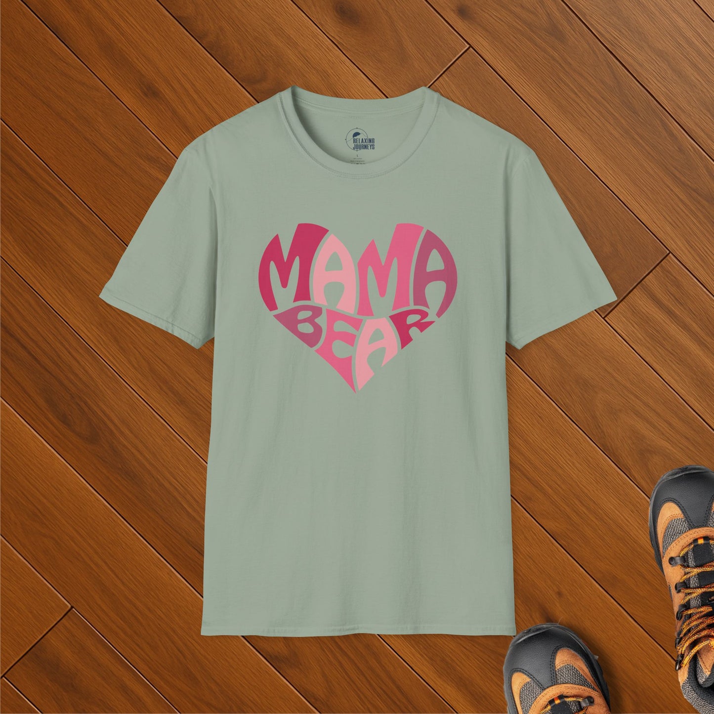 Mama Bear Pink Tones T-Shirt