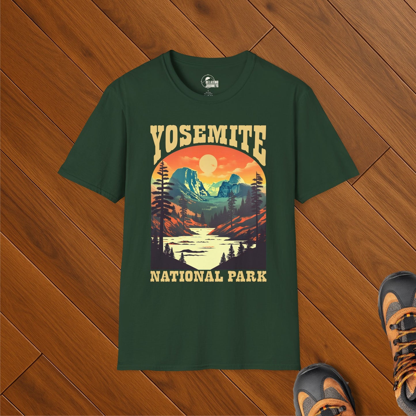 Yosemite National Park Retro T-Shirt