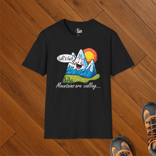 Mountains are Calling - Let's Go! T-Shirt