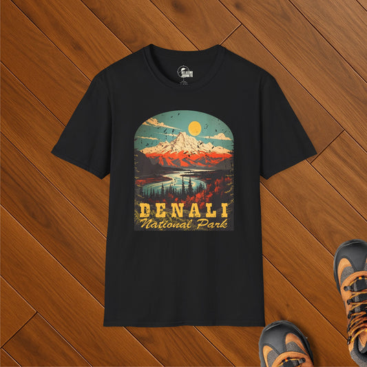 Denali National Park Retro T-Shirt