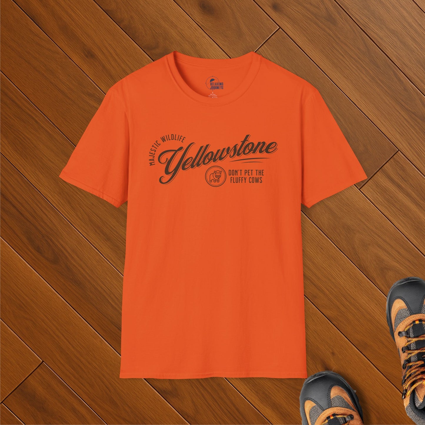 Yellowstone National Park Fluffy Cows T-Shirt