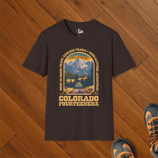 Colorado 14er Retro Arch T-Shirt