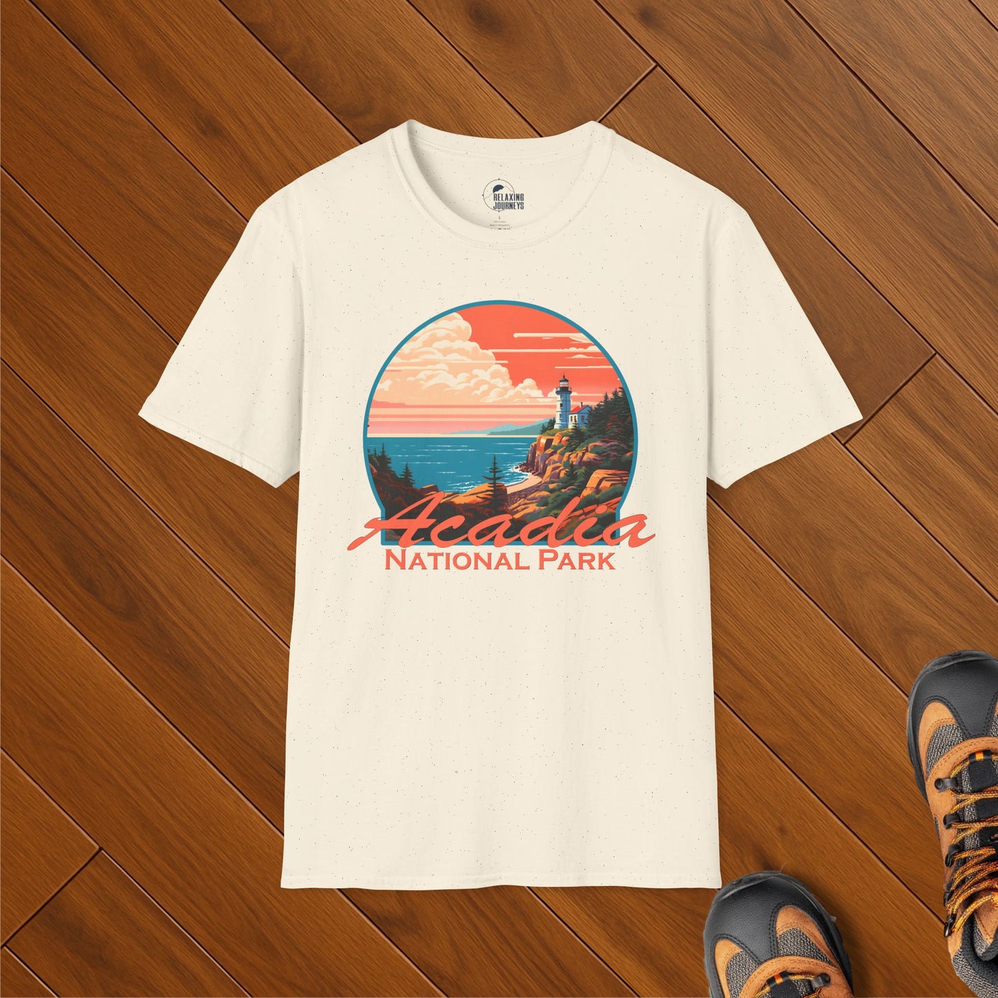Acadia National Park Retro T-Shirt