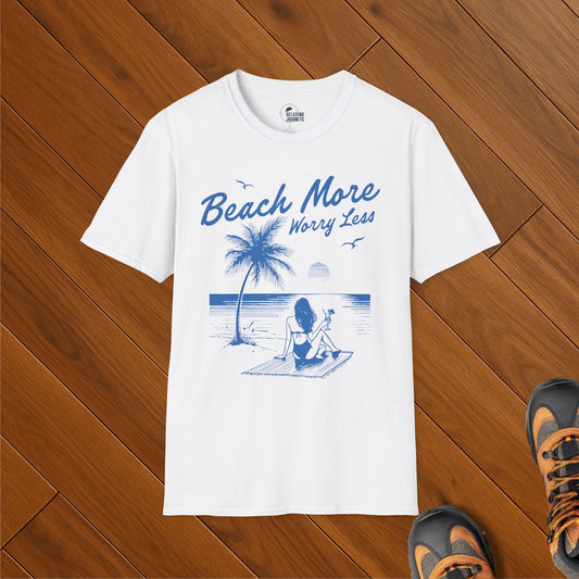 Beach More Worry Less T-Shirt