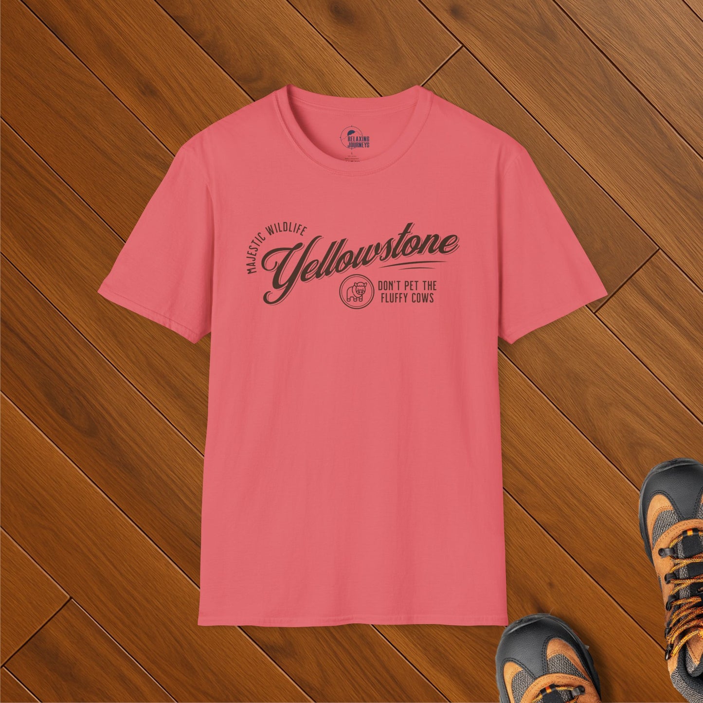 Yellowstone National Park Fluffy Cows T-Shirt