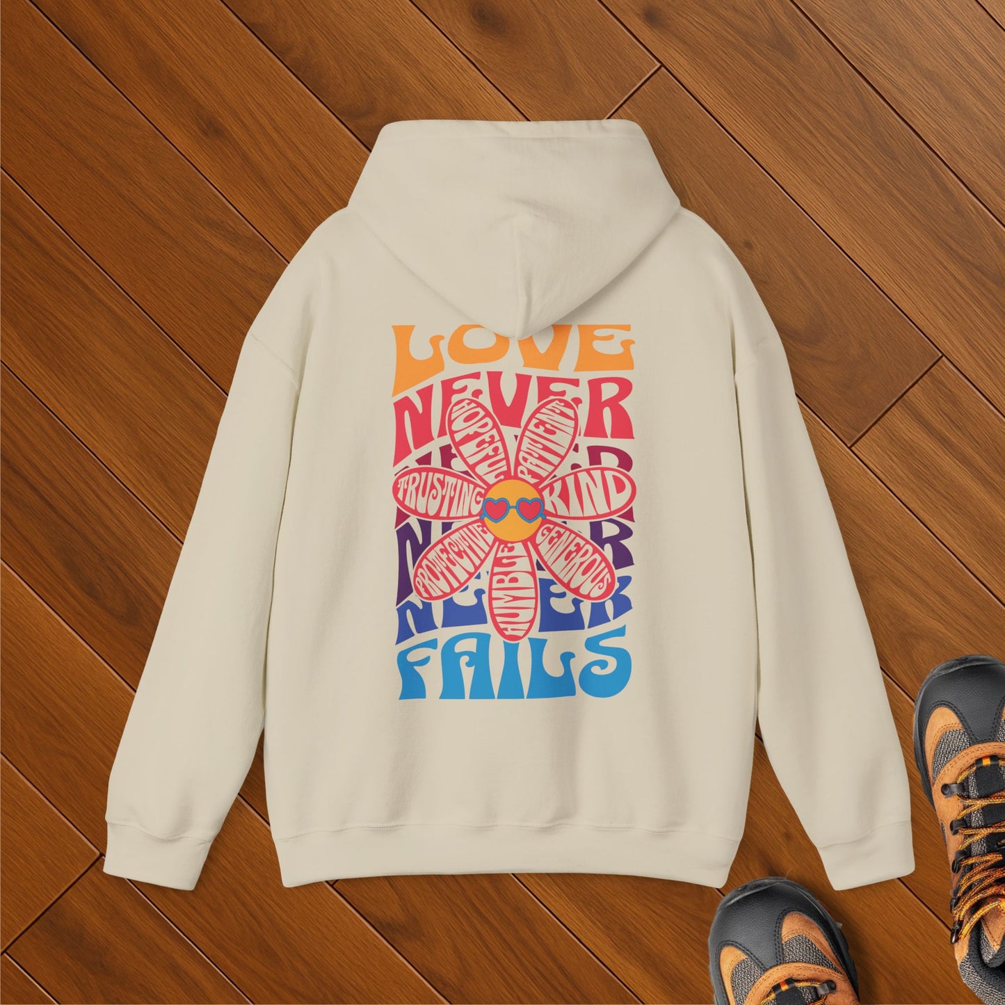 Love Never Fails Hoodie