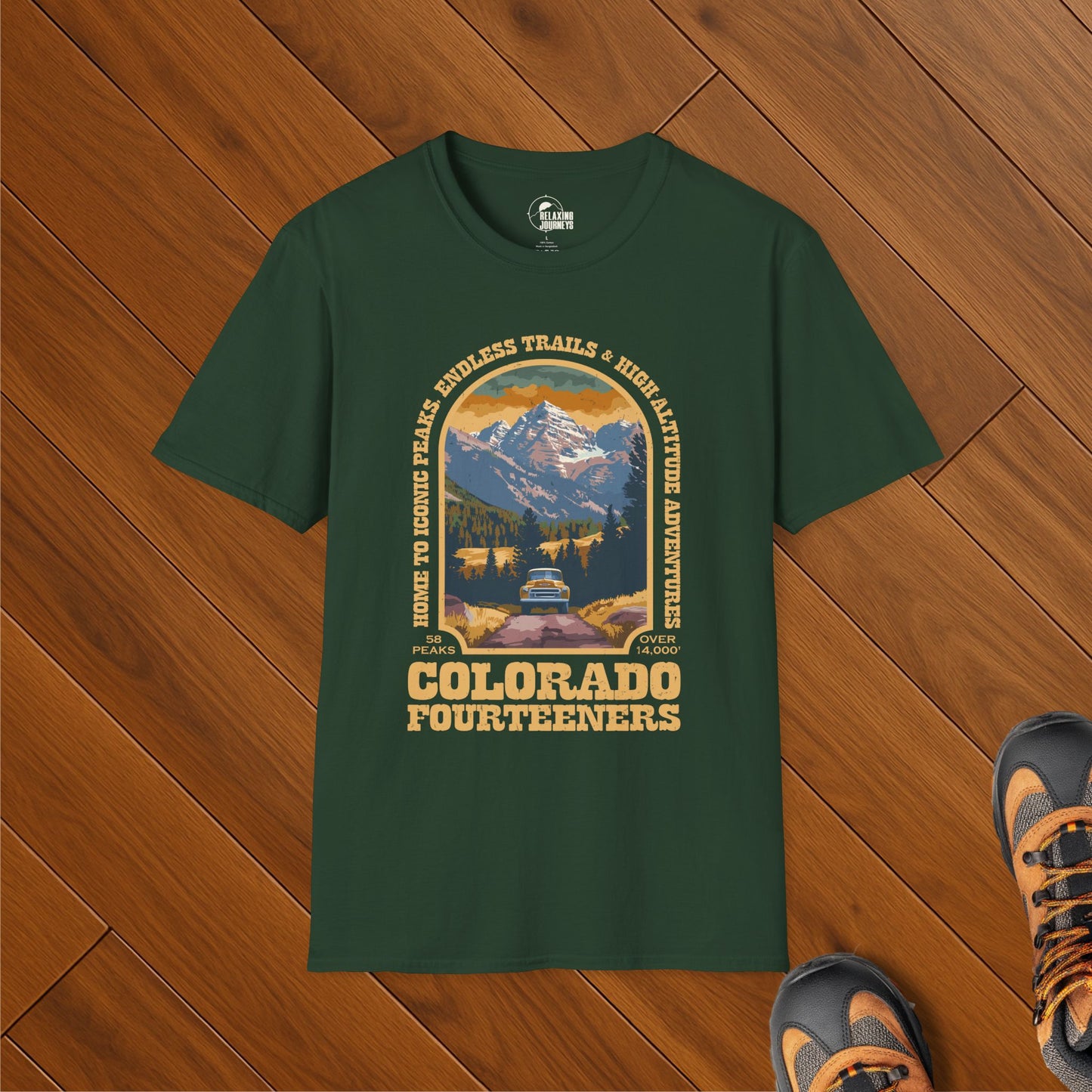 Colorado 14er Retro Arch T-Shirt