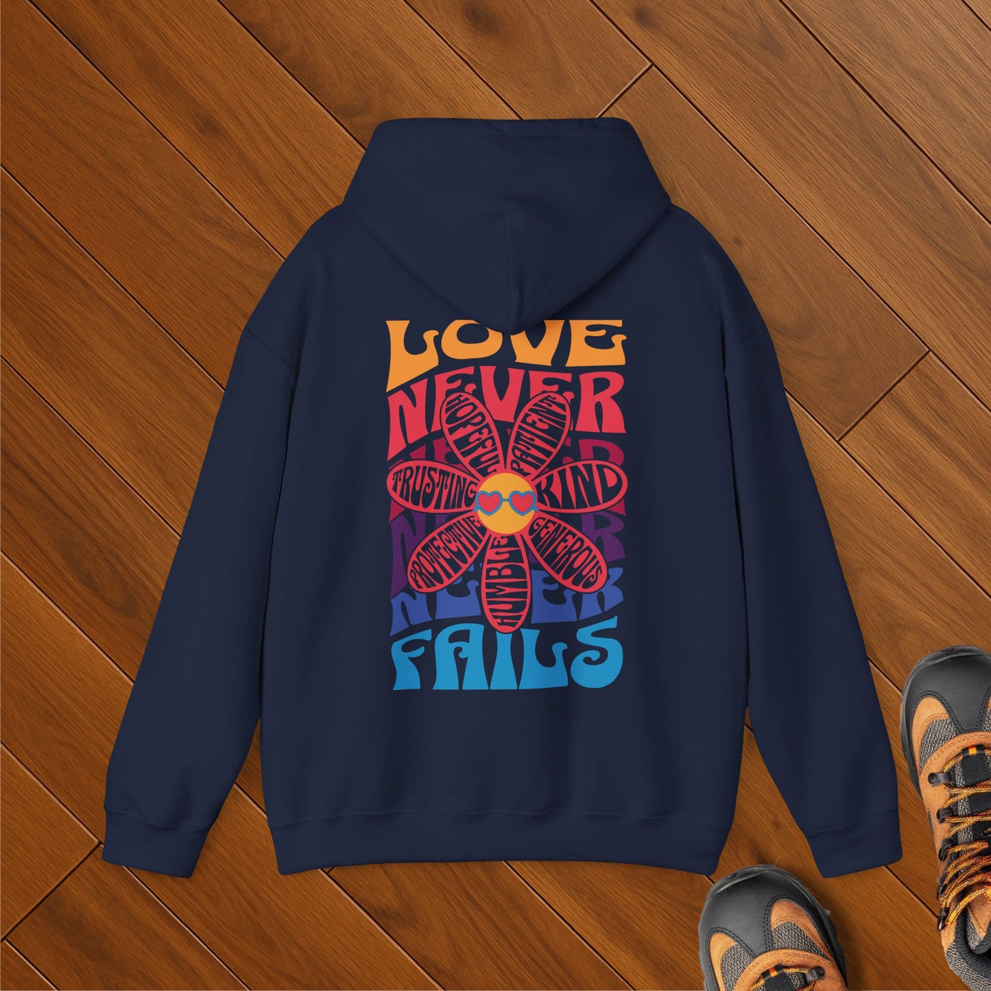 Love Never Fails Hoodie