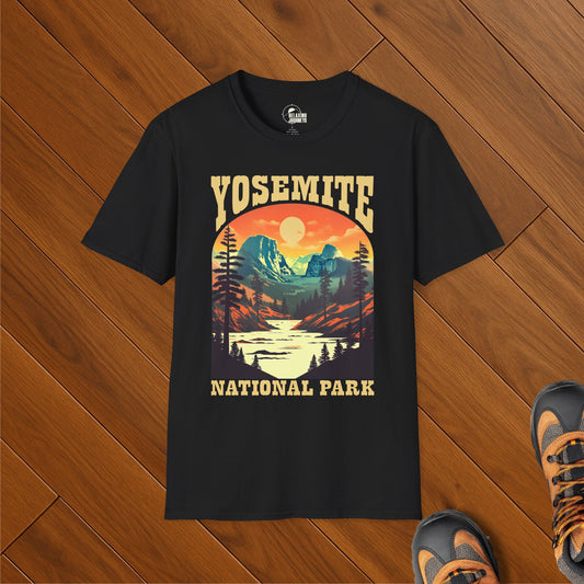 Yosemite National Park Retro T-Shirt