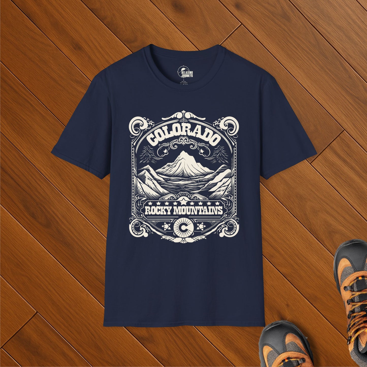Colorado Ornate Label T-Shirt