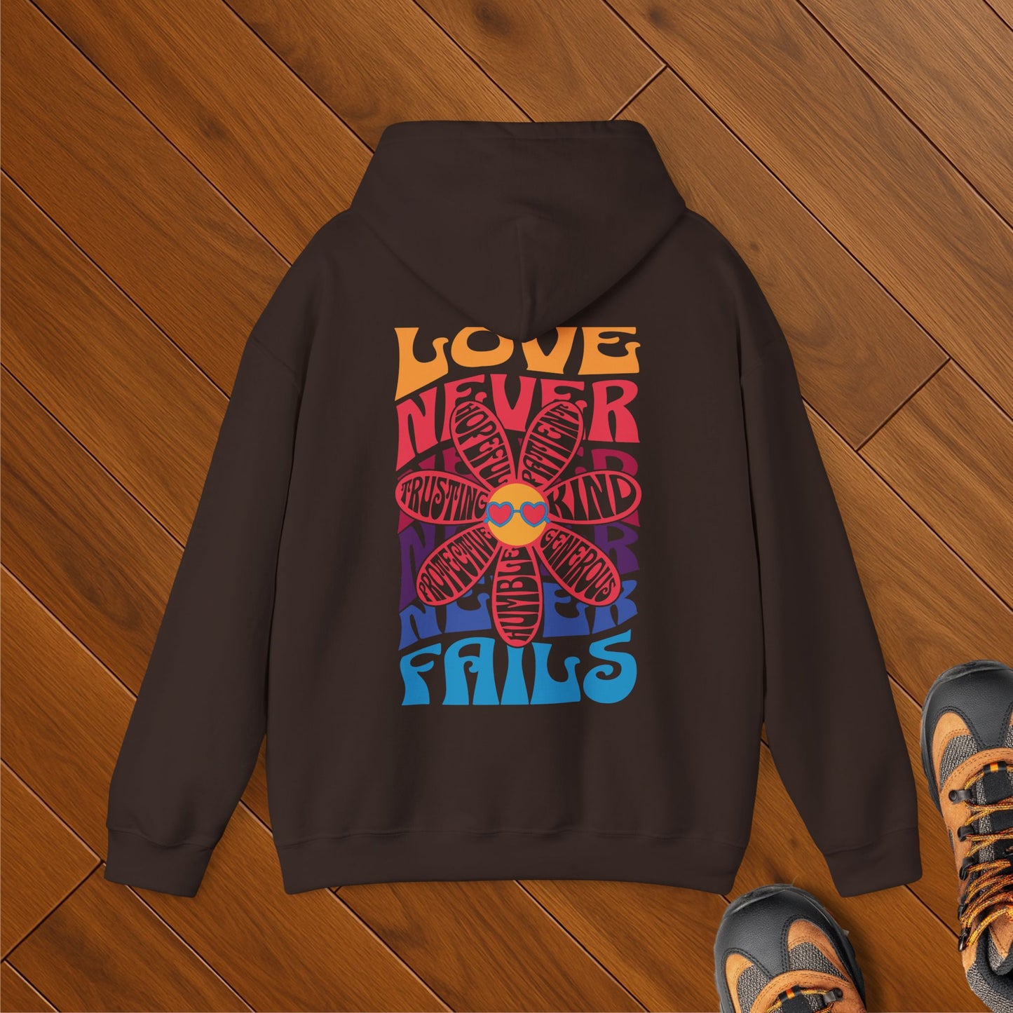 Love Never Fails Hoodie