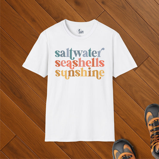 Saltwater, seashells, sunshine T-Shirt