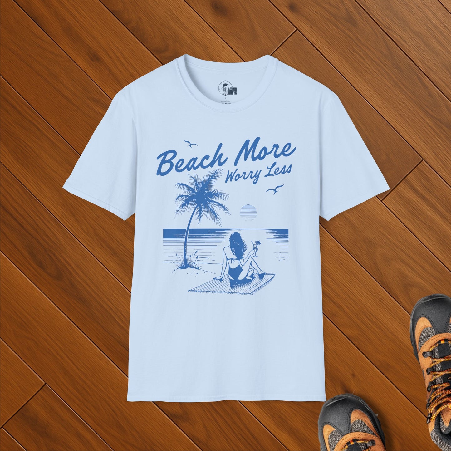 Beach More Worry Less T-Shirt