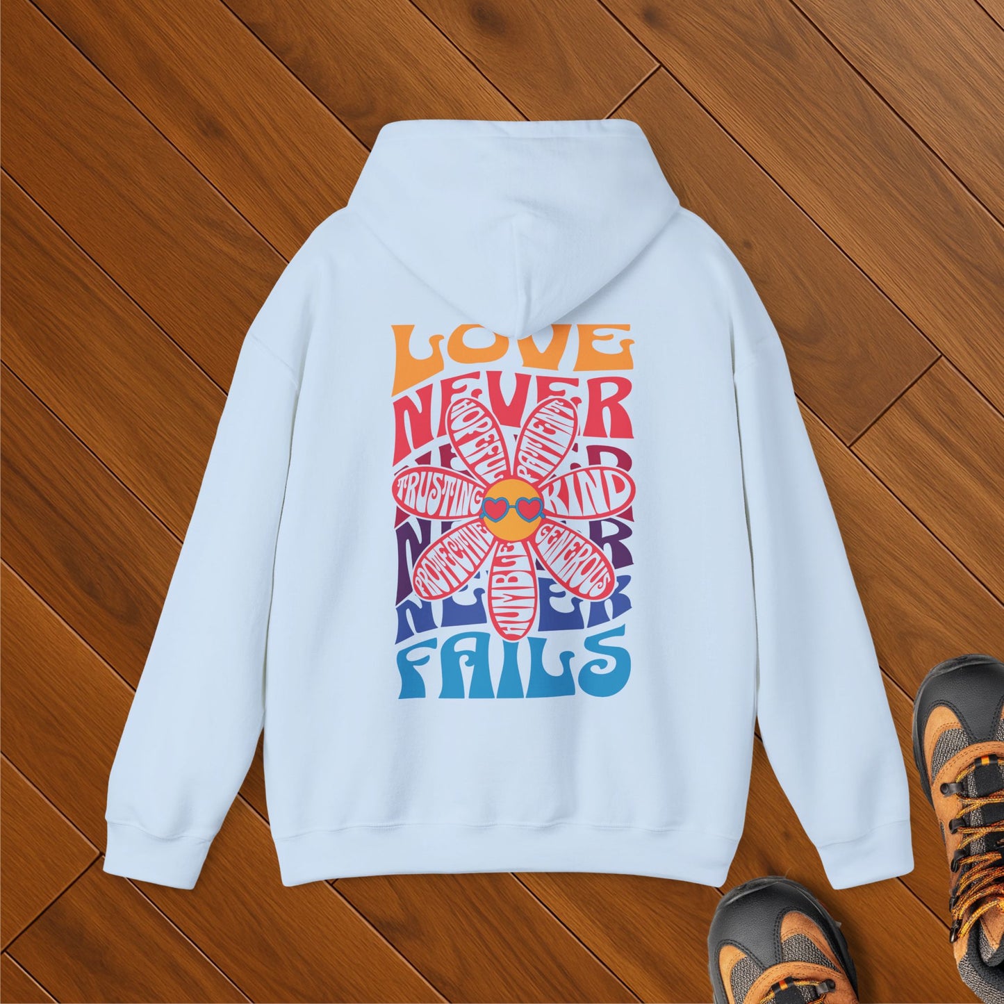 Love Never Fails Hoodie