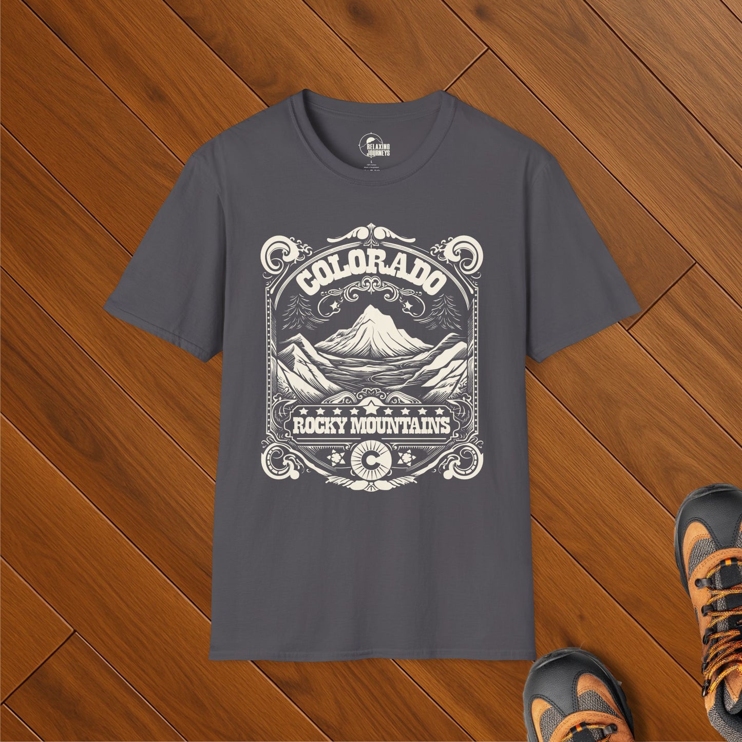 Colorado Ornate Label T-Shirt