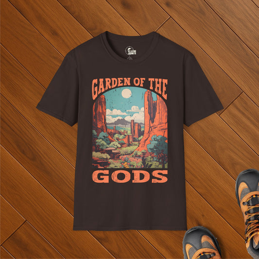 Garden of the Gods Retro T-Shirt