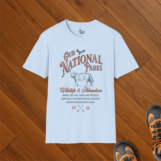 Our National Parks Wolf T-Shirt