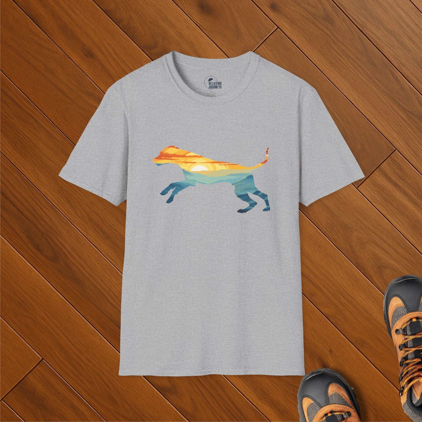 Sunrise Dog T-Shirt