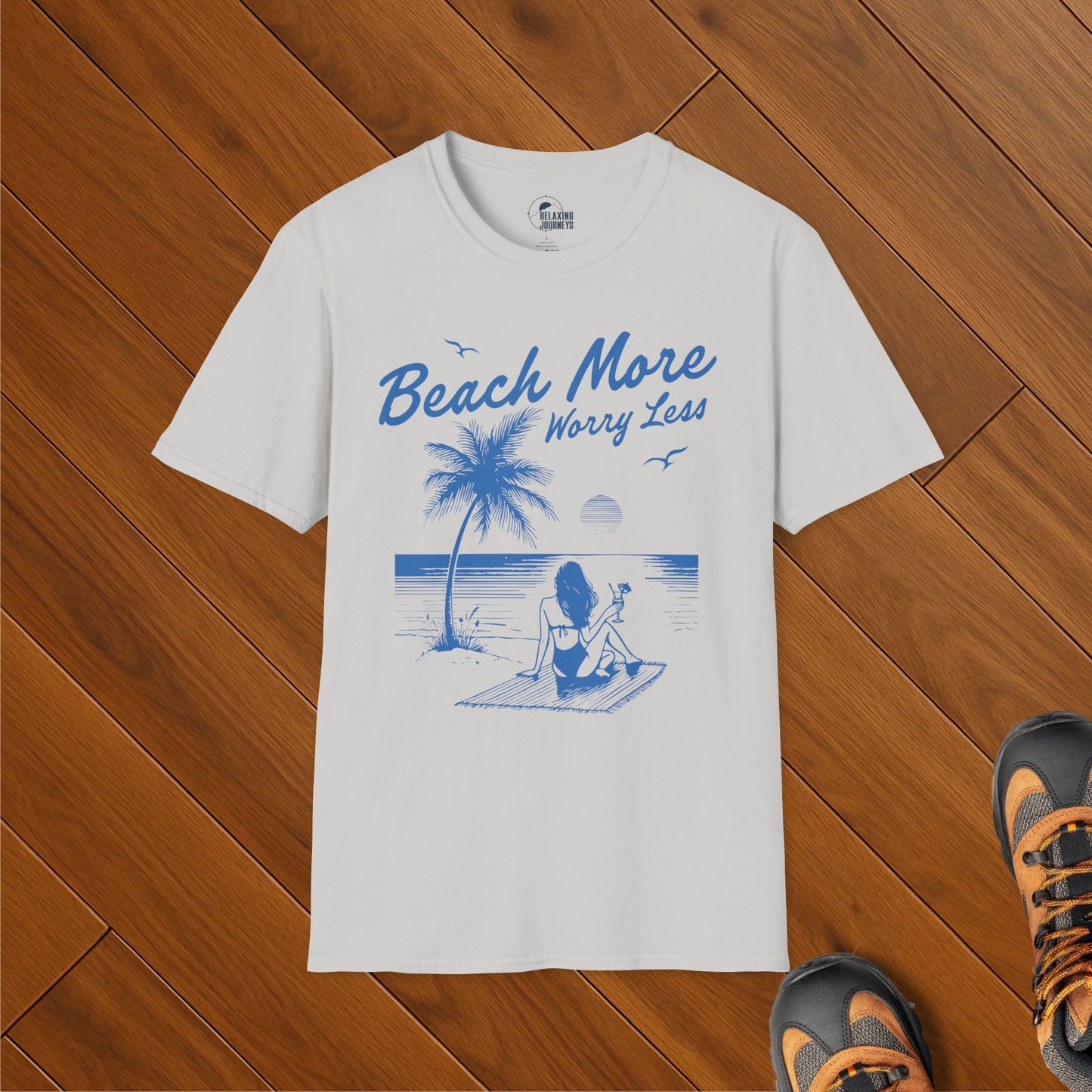 Beach More Worry Less T-Shirt