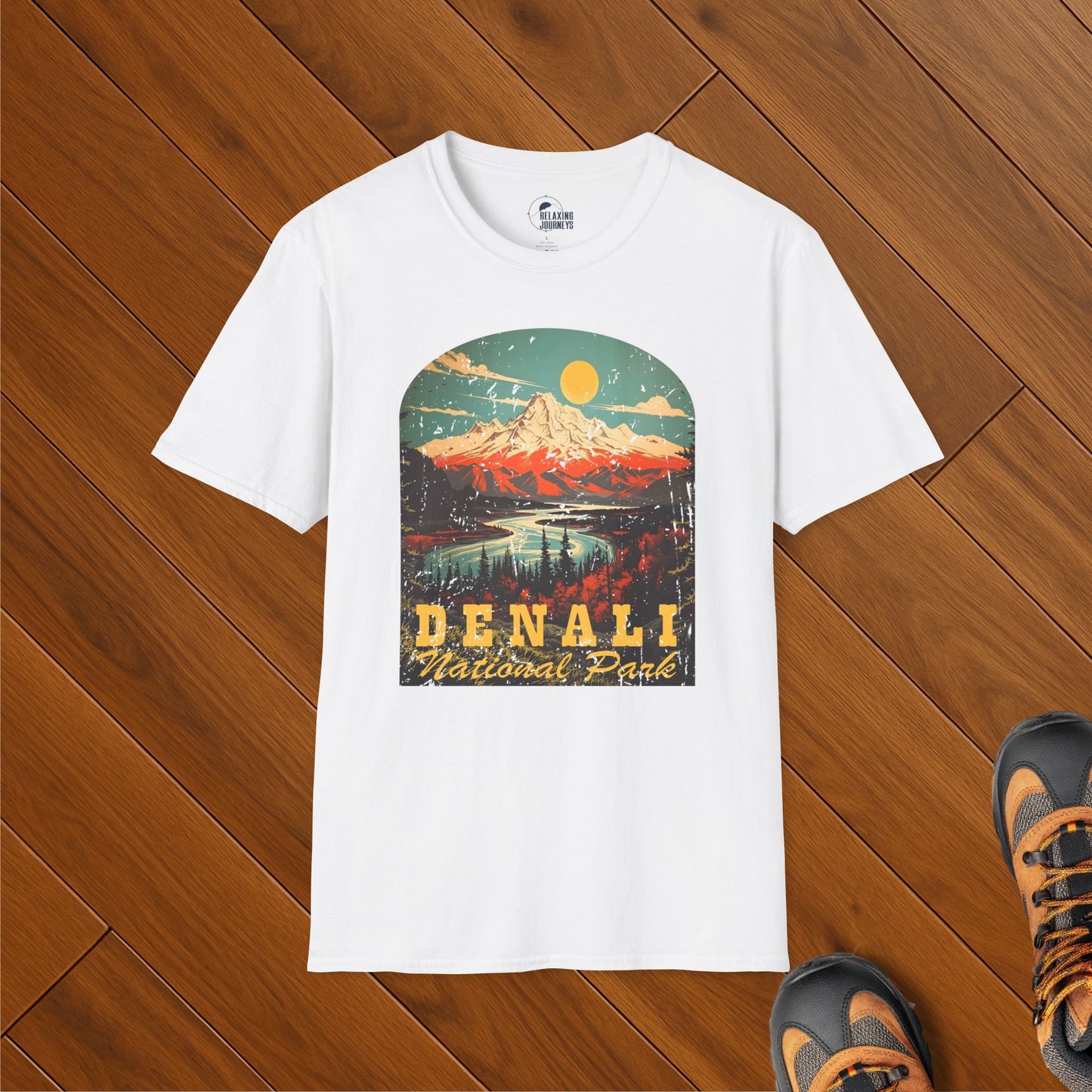 Denali National Park Retro T-Shirt