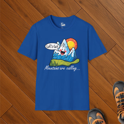 Mountains are Calling - Let's Go! T-Shirt