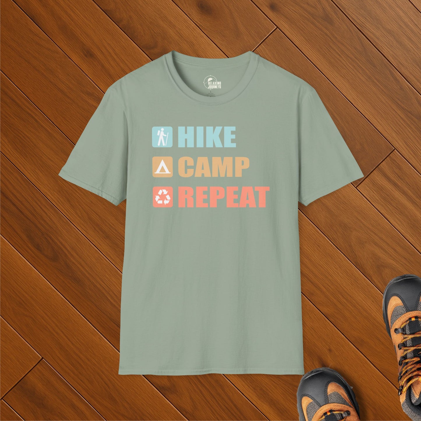 HIke, Camp, Repeat T-Shirt