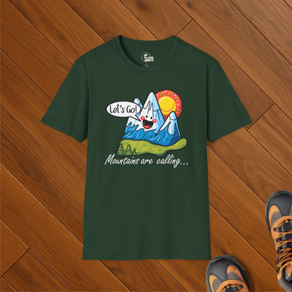 Mountains are Calling - Let's Go! T-Shirt