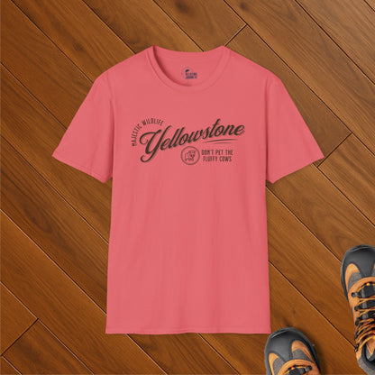 Yellowstone National Park Fluffy Cows T-Shirt