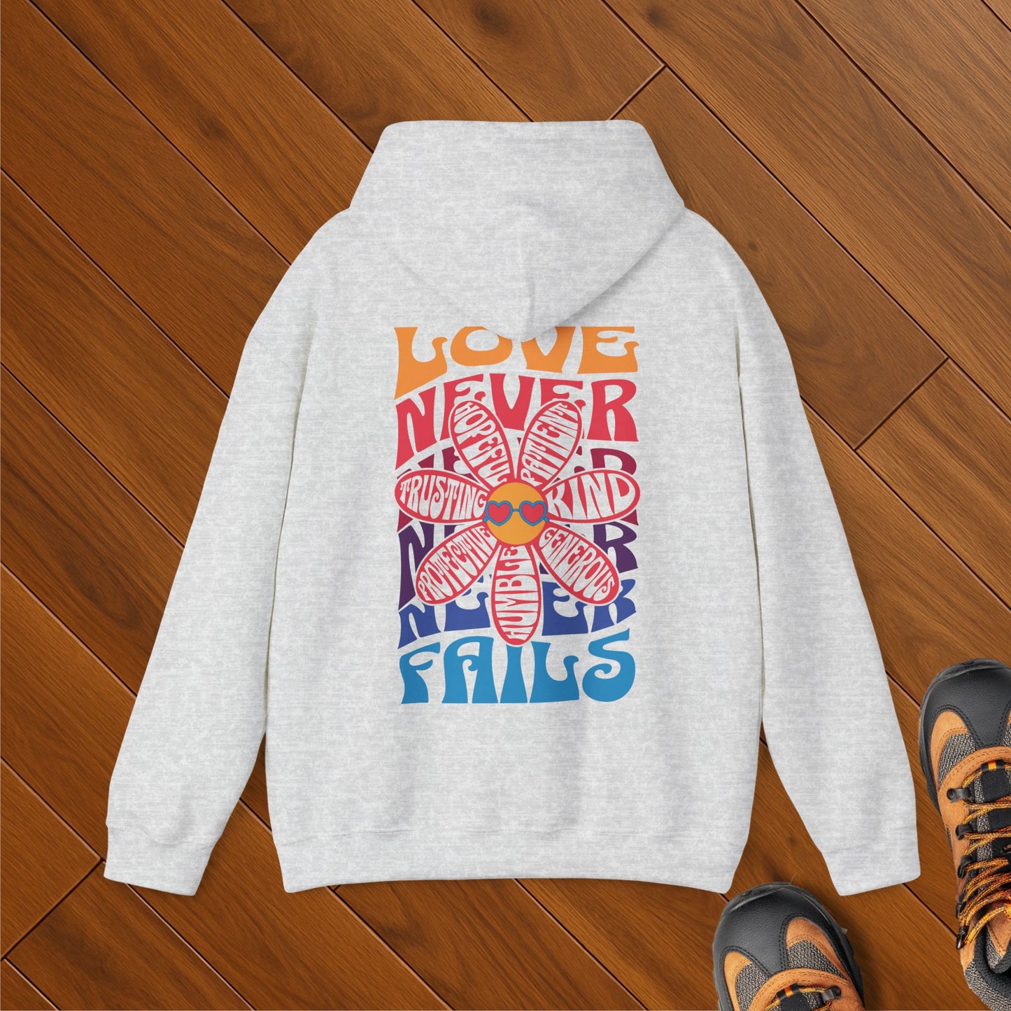 Love Never Fails Hoodie