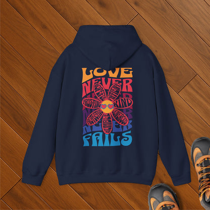 Love Never Fails Hoodie
