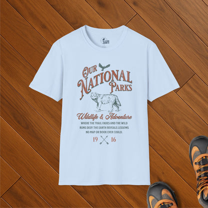 Our National Parks Wolf T-Shirt