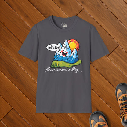 Mountains are Calling - Let's Go! T-Shirt