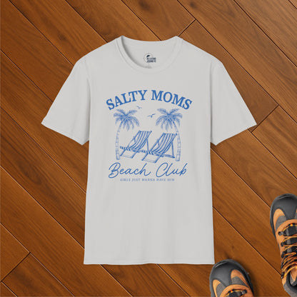 Salty Moms Beach Club T-Shirt