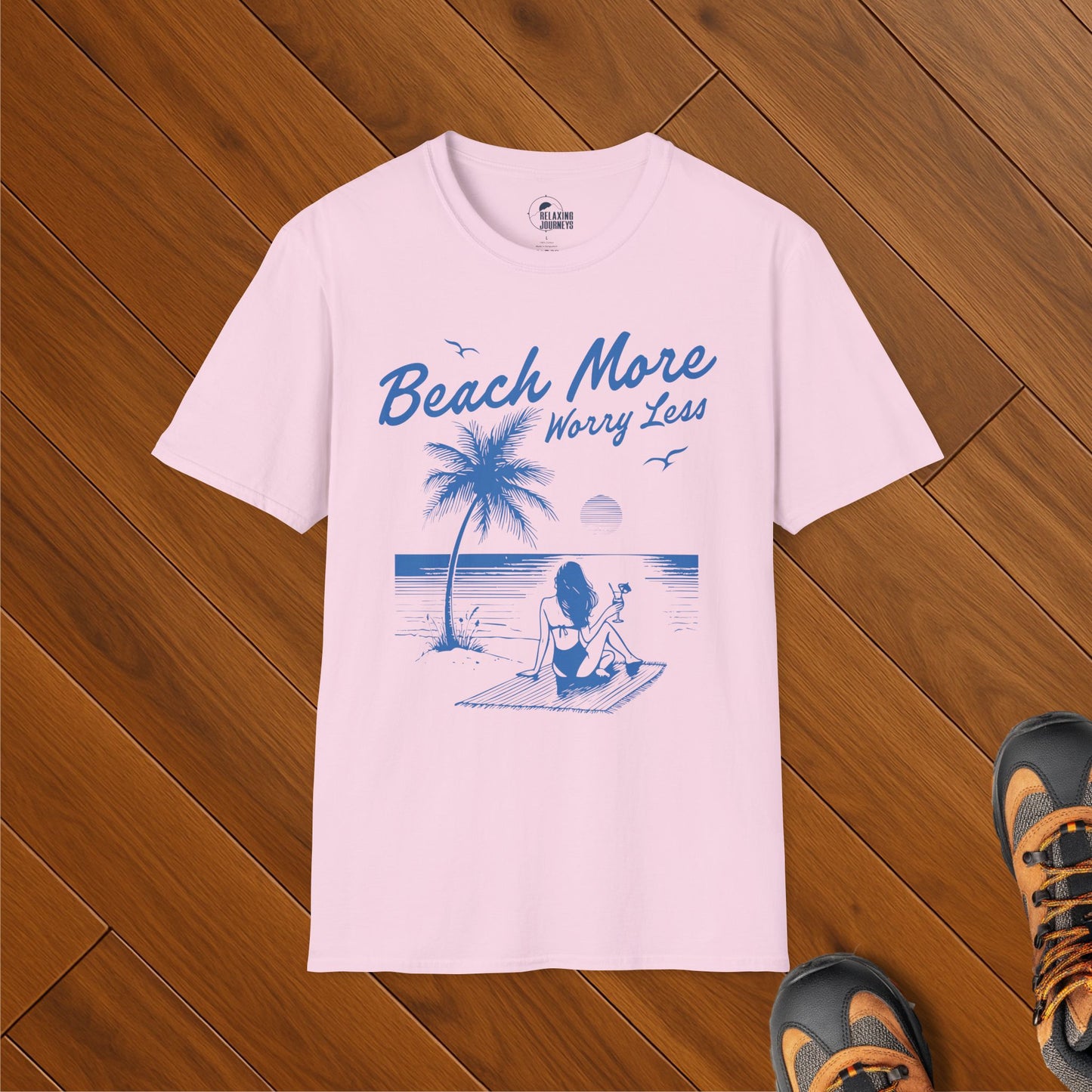 Beach More Worry Less T-Shirt